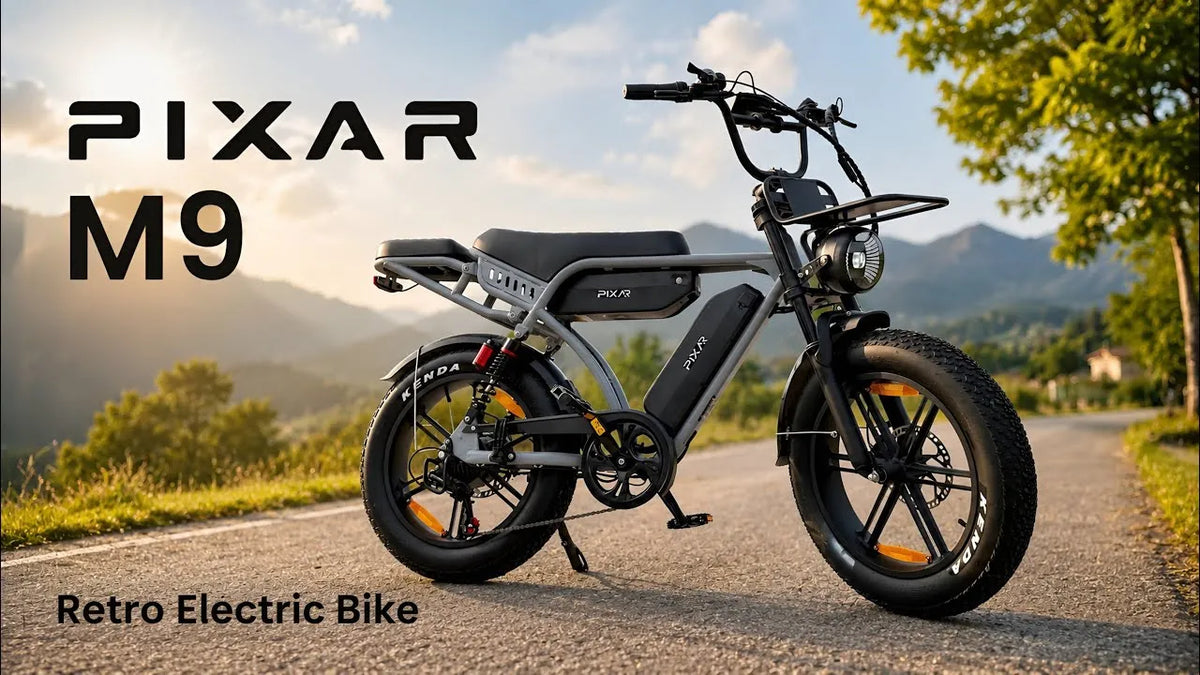 PIXAR M9 Moped Style Ebike