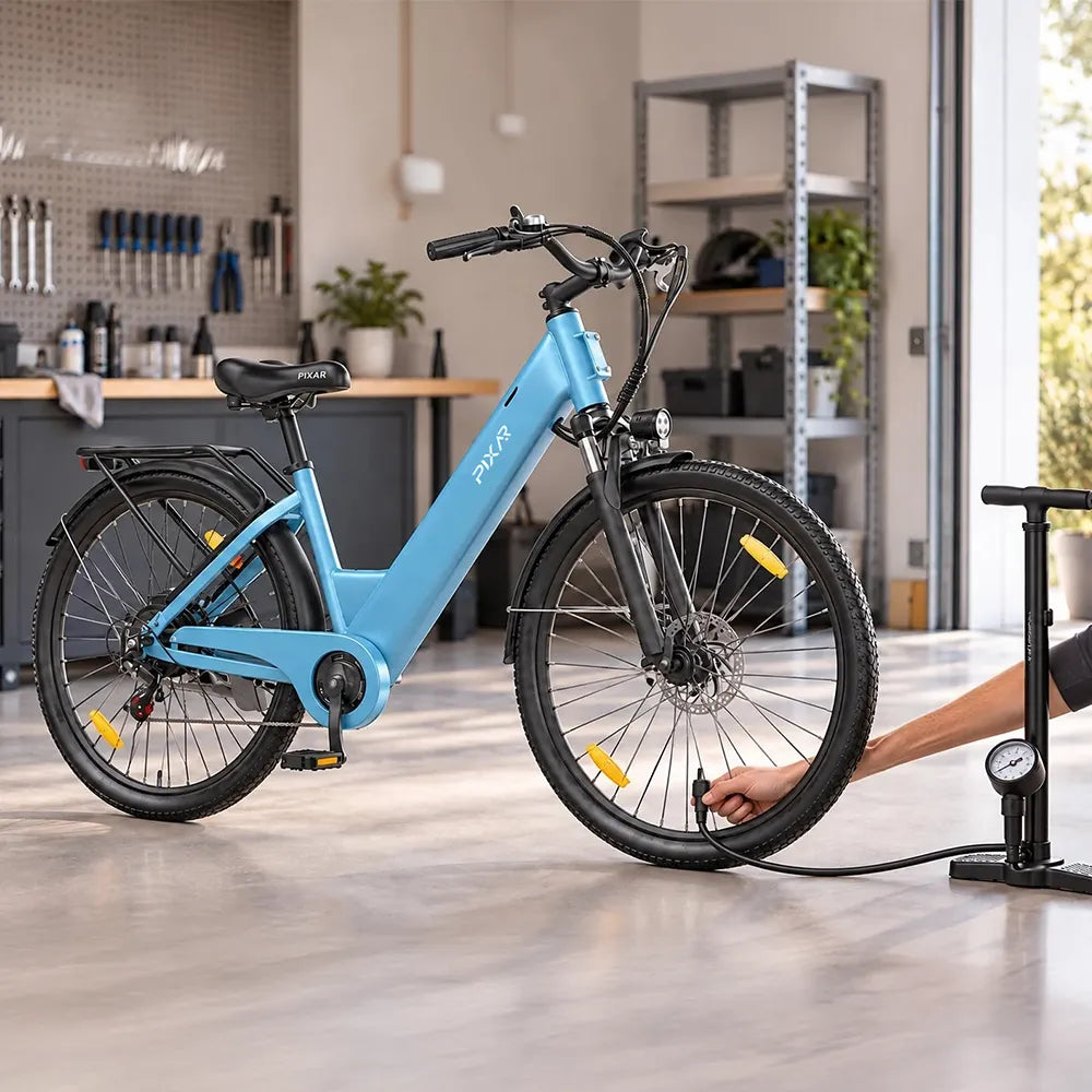 Electric Bike Tire Pressure: How Many PSI or Bar Do You Need?