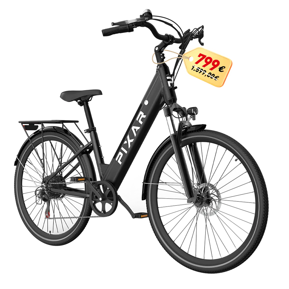 PIXAR® Cruiser Elektrofahrrad 25 km/h