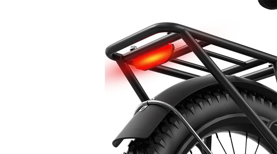 Integriertes Rücklicht