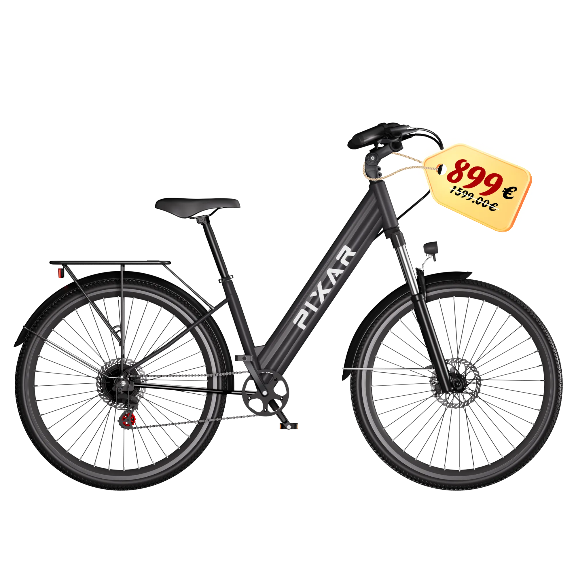 PIXAR® Cruiser Elektrofahrrad 25 km/h