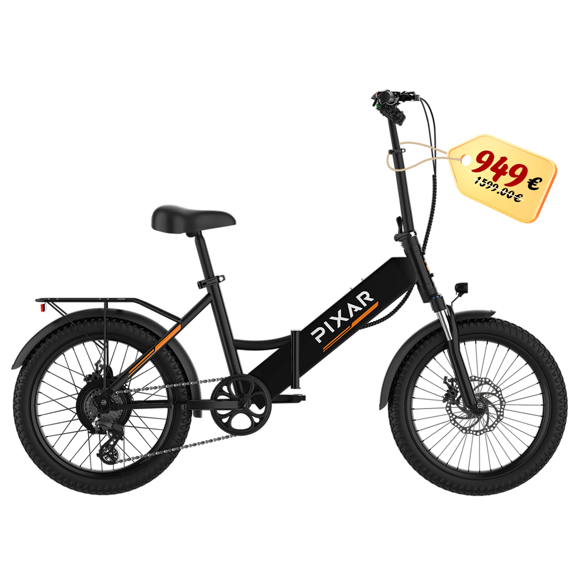 PIXAR® Rusher Elektrofahrrad 25 km/h